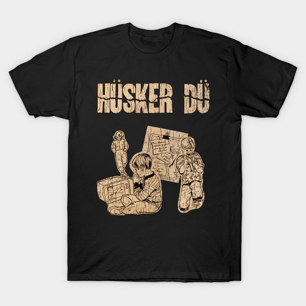 Vintage husker du  fanart T-Shirt by We Only Do One Take